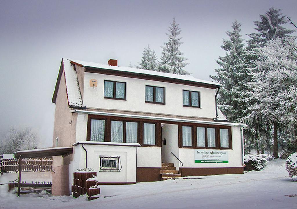 Ferienhaus Tannengrun Appartamento Friedrichsbrunn Esterno foto